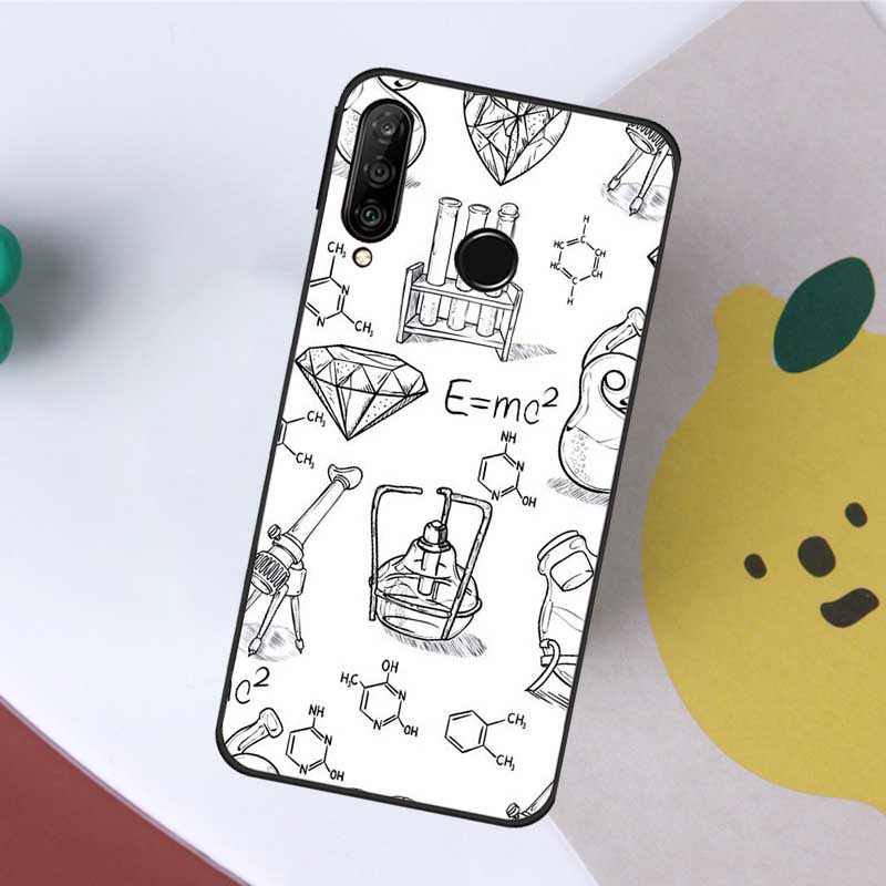 Biology and Chemistry For Huawei Nova 10 9 SE 11 Pro Y60 Y70 Y90 Y61 Y91 Y72 Y73 12i 11i 8i P20 P40 P30 Lite Case
