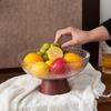 Countertop Fruit Holder Basket Organizer with Drainage for Snacks And Serving