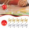 Jacks Game Set Stocking Stuffers Sturdy with Balls Party Favors Gifts Desktop Toy Entertainment for