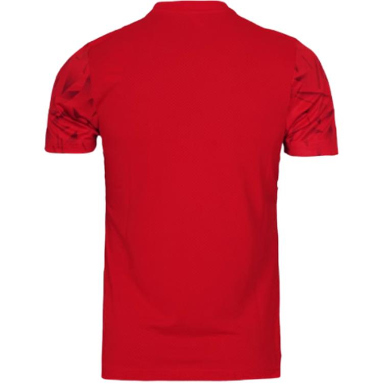 Adidas Базовая серия Спортивная износостойкая дышащая футболка-пуловер с коротким рукавом для футбола Мужские топы JZ0600