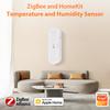 Tuya Zigbee Умный датчик температуры и влажности Micro USB / Питание от батареи Безопасность дома Работает с Homekit Alexa Google Home