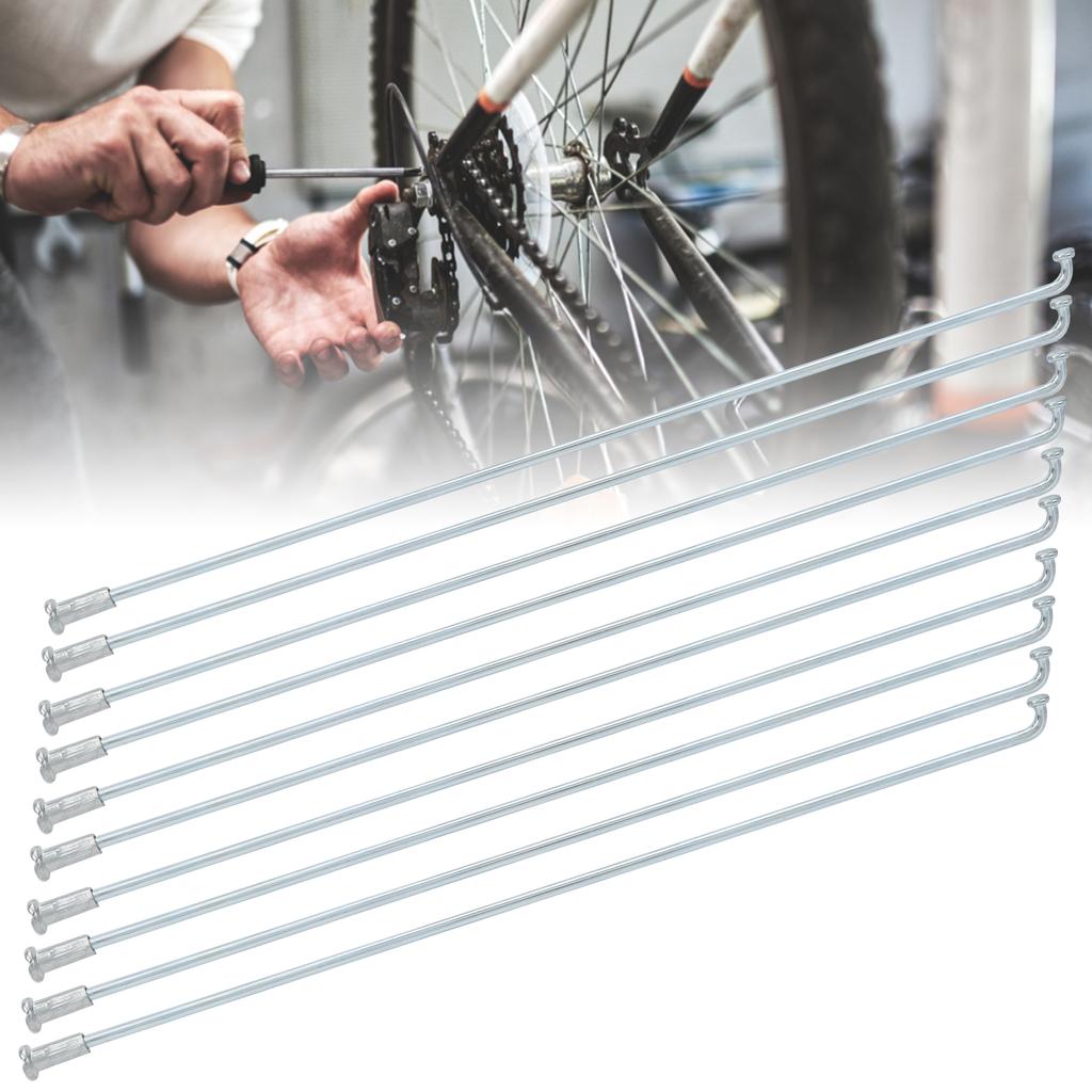 10 шт. 13G 2.2 мм велосипедные спицы железо-марганцевые спицы аксессуары для трехколесного велосипеда