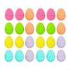 24Pcs Empty Easter Eggs Assorted Colors for Suprise Egg Eggshell Fillable