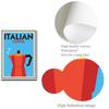 Italian Coffee Pizza Vintage City Poster Pulp Reservoir Color Food Print Canvas Painting Kitchen Shop Wall Art Pictures Decor
