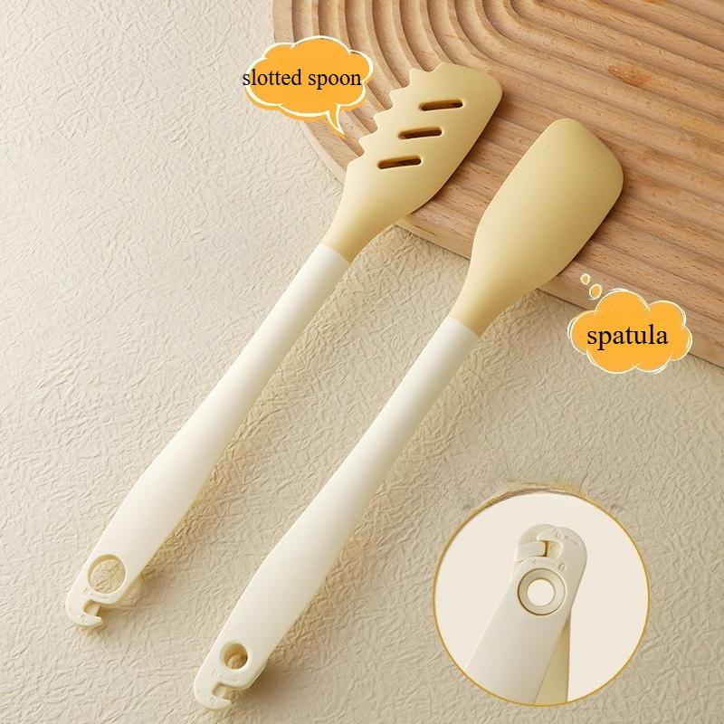 Silicone Food Clip, Split Clip, Kitchen Barbecue Clip, Pan Fried Steak Clip, Heat-resistant Multifunctional Noodle Scoop Scraper Clip