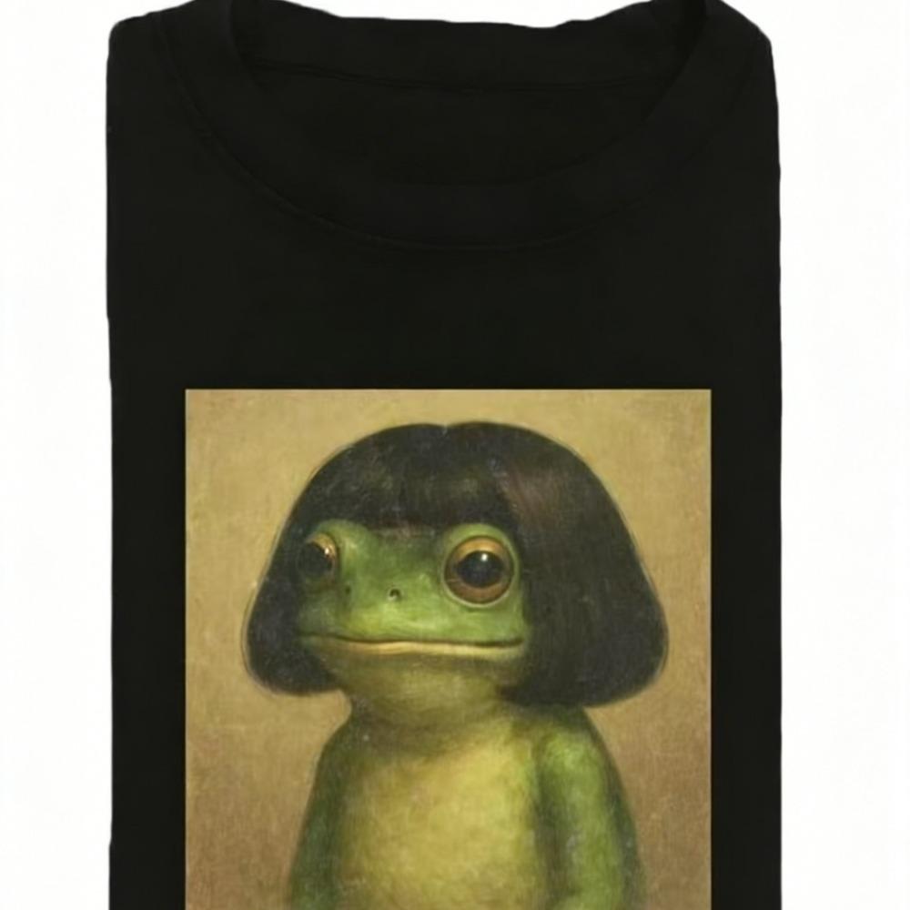 Fun Mushroom And Retro Printed Summer New Style Casual Fashion Tshirt For Both Unisex And Unisex