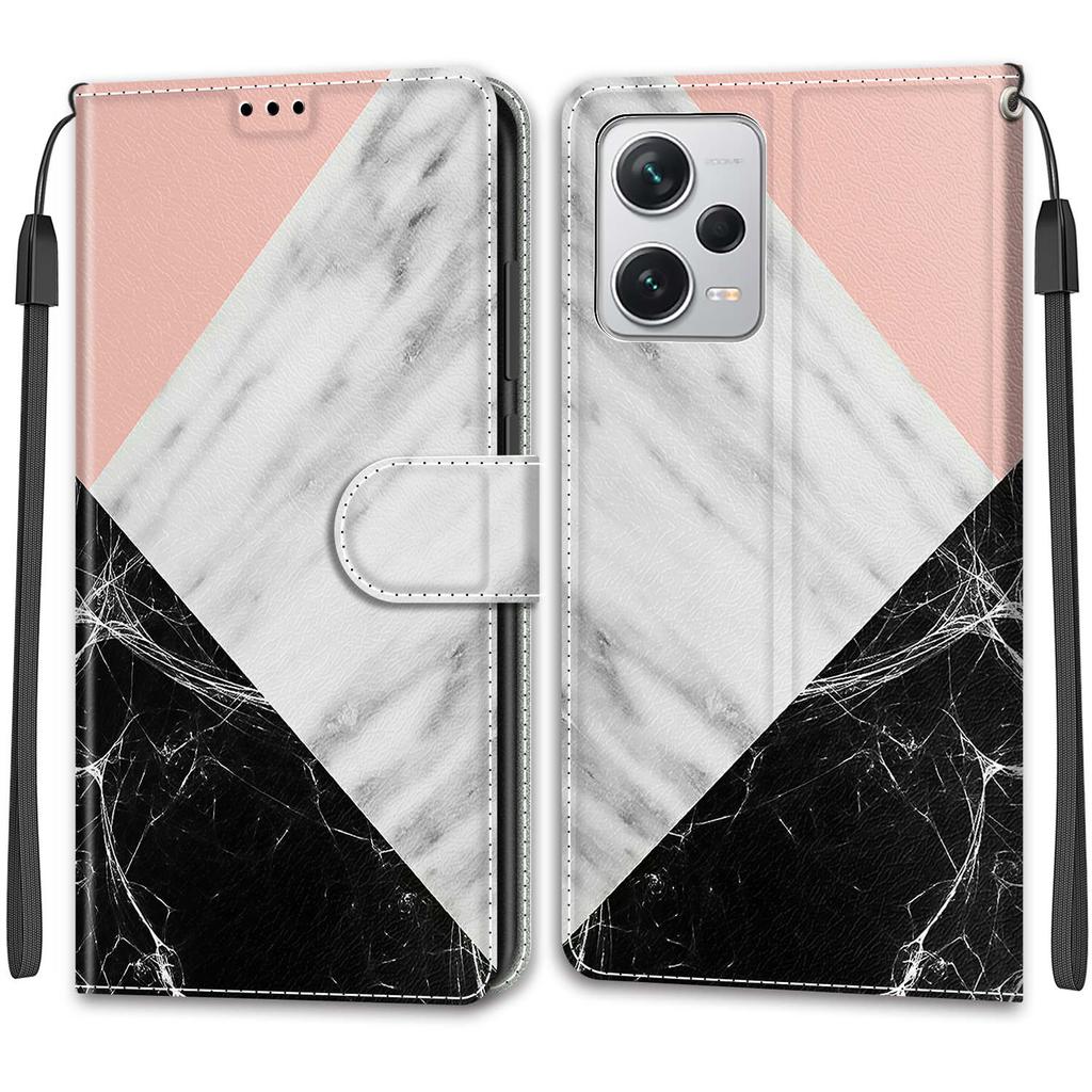 Роскошный окрашенный кожаный чехол для Redmi Note12 Note11 Note10 Note9 Note8T Защитный чехол-книжка для Redmi 10C K40S 9A 9C 10A 6A 7A Redmi10