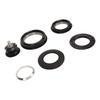 Mountain Bike Bowl Set Aluminum Alloy Bicycle Headset Combo Bowls Set Front Wheel Bearing Bikes Bearing Accessory