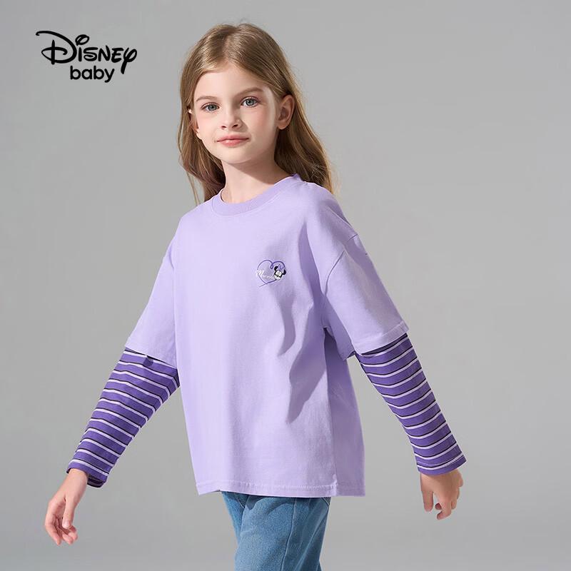 Disney Детская футболка с длинным рукавом, имитирующая двойку