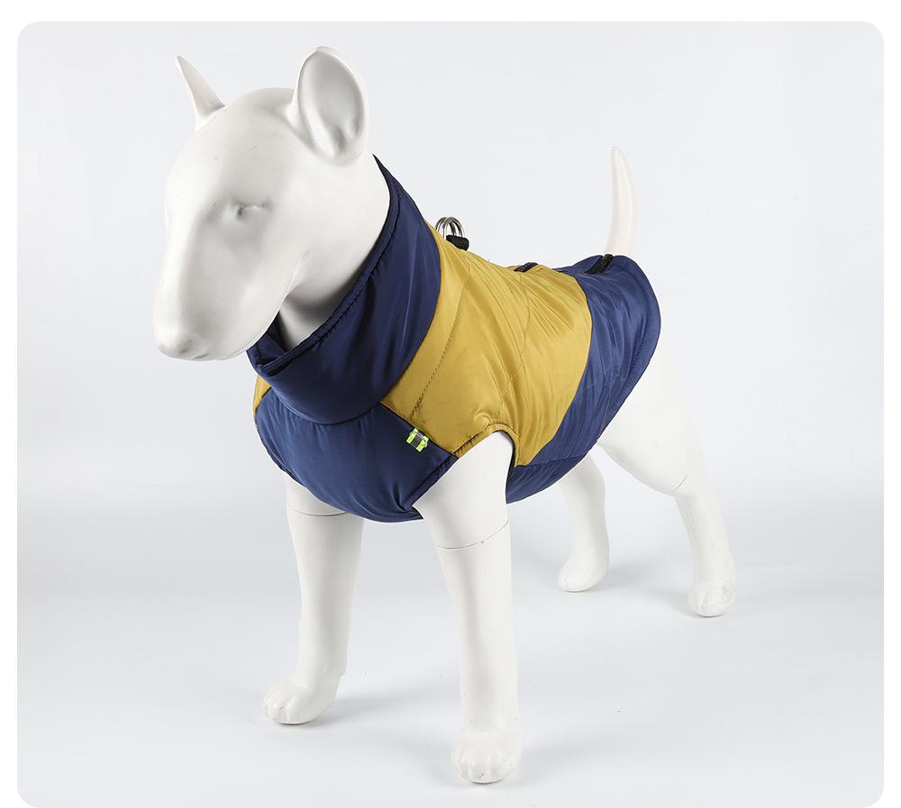 Теплый осенне-зимний жилет для собаки - Утепленная хлопковая одежда для питомца