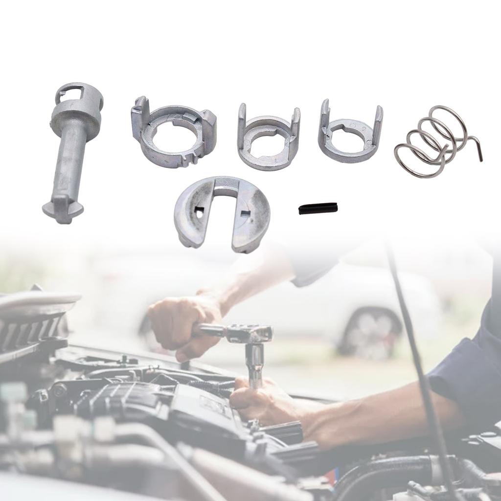 Модернизированный комплект для ремонта дверного замка Комплект для ремонта цилиндра замка правой двери Автоаксессуары Простая сборка Подходит для X5 E53