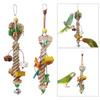 Bird Chewing Toy Molar Toys Perch Cage Bite Toy for Conures Macaws Parakeets