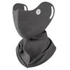 FE# Sunscreen Face Mask Cooling Face Cover with Ear Loops for Cycling (Black)