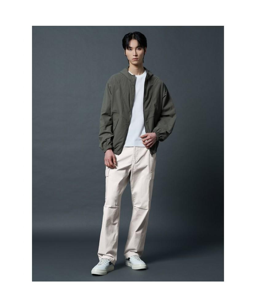 SHIFT.G Semi Wide Cargo Pants - Ivory