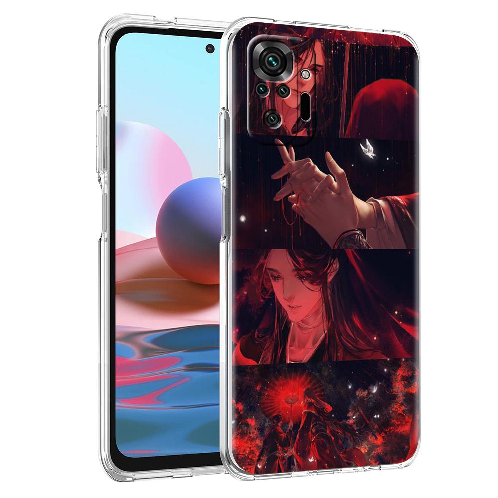 Чехол в стиле «Благословение небожителя» для Xiaomi Redmi Note 12 4G 11 10 Pro 5G 10C 10S 9S 9 9T 8T 9C 9A 8 8A 7 K50 K40