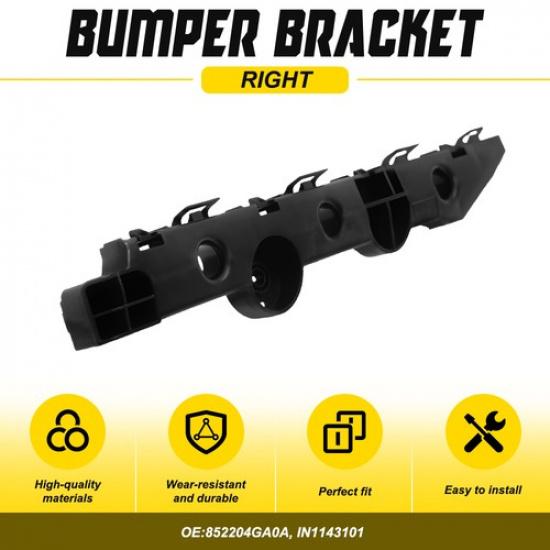 Bumper Retainer Bracket Rear LH+RH Lower For 2014-2015 Infiniti Q50 Hybrid Sport