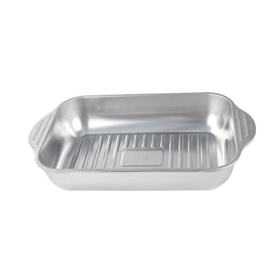 Stainless Steel Roasting Pan with Lid And Handle Heavy Duty