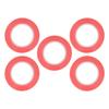 5Pcs Double Sided Tape Heavy Duty Removable Super Adhesive PET for Crafts Gift Wrapping Red