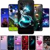 Для Oppo Reno 13 5G Чехол Reno13 Pro Чехол Защитный Черный Силиконовый Мягкий Чехол для Телефона Для Oppo Reno 13 Pro Задняя Крышка Чехол Funda