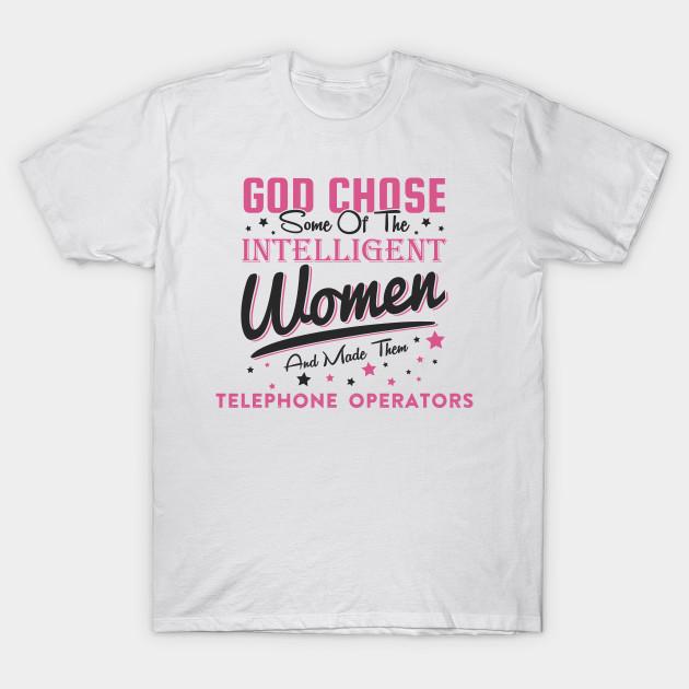 T Shirt Women Funny Telephone Operator Job Quote Gift Harajuku Print Kawaii Tshirt Summer Short Sleeve Female T-Shirt Top Tee