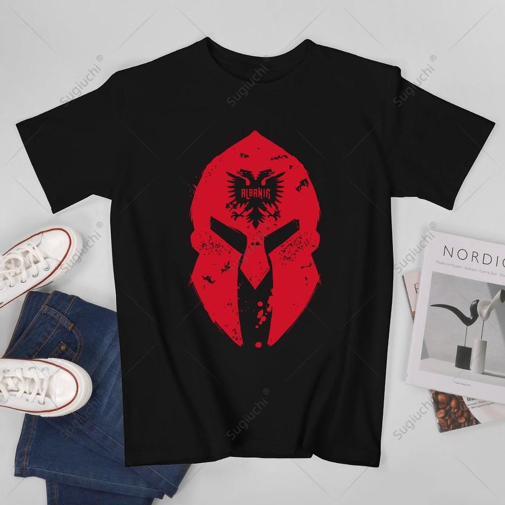 Unisex Unisex Albanian Flag Warrior Shqip Shqiponja Albanian Eagle Tshirt Tees T Shirts WoUnisex Boys 100 Cotton TShirt