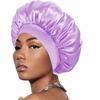 Elastic Women's Bonnet Silk Satin Hat Fashion Hair Bonnet  Hair Care