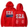 SZA 2023 толстовка с капюшоном для концертного тура SOS Good Days, модная женская одежда унисекс, большие толстовки в стиле хип-хоп, готическая уличная одежда