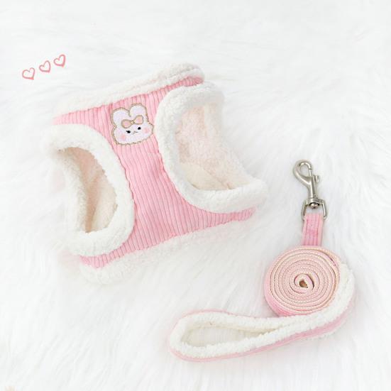 1 комплект поводка для домашних животных, мягкая ручка, застежка, лента, пряжка, дизайн, защита от побега, устойчивая к разрыву мягкая подкладка