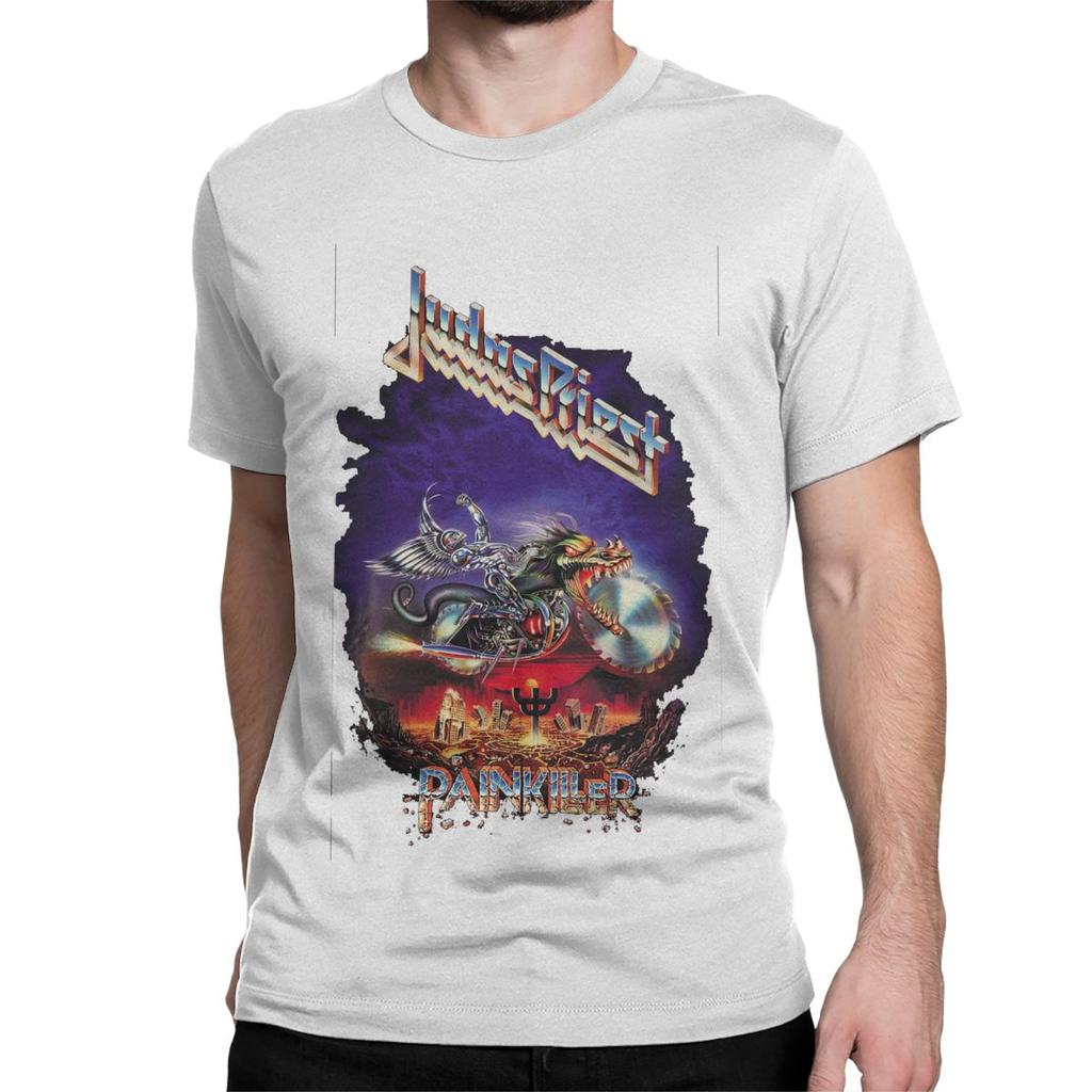 Футболки Judas Priest унисекс, женские хлопковые новые футболки с круглым вырезом, футболка Screaming Heavy Metal, одежда с короткими рукавами, 6XL, унисекс