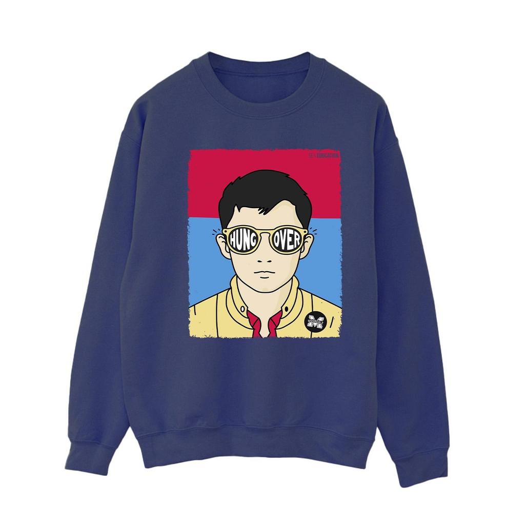 Netflix Womens/Ladies Sex Education Otis Illustrated Sweatshirt