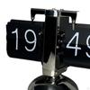 Automatic Page Turning Clock Flip Retro Digital Desk for Living Room