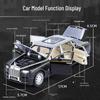 1:32 Diecast Phantom Car Model with Lights & Sound Effects, Toy for Boys