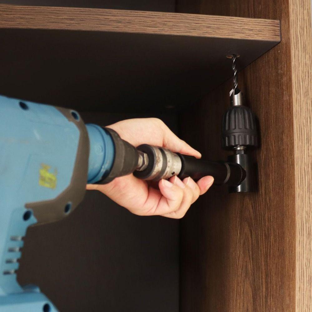 Профессиональный сверлильный удлинительный патрон Прямоугольный изгиб Инструмент-удлинитель для дрели Электрическая отвертка