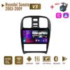 2Din Android Car Radio for Hyundai Sonata 2003-2009 Multimedia Carplay Auto WIFI Head Unit Stereo Navigation 2+32GB