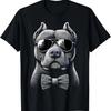 Графическая футболка Sleek Pit Bull _ Мужская (S - 6XL+) Футболка