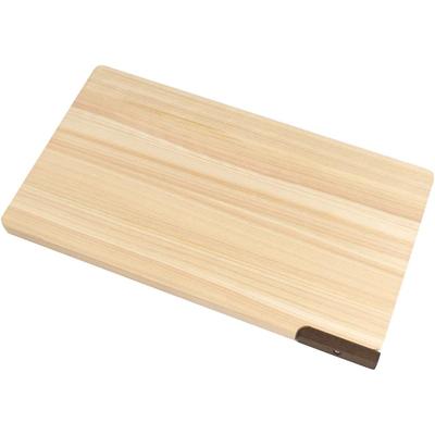 Sangyo Hinoki Wood Cutting Board 42cm Thick Anti-Mold with Stand Natural