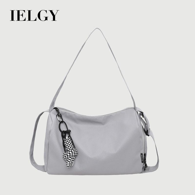 Ielgy Leisure Large-Capacity Travel Bag All-Match Simple Cross-Body Sports Yoga Gym Bag Waterproof Backpack