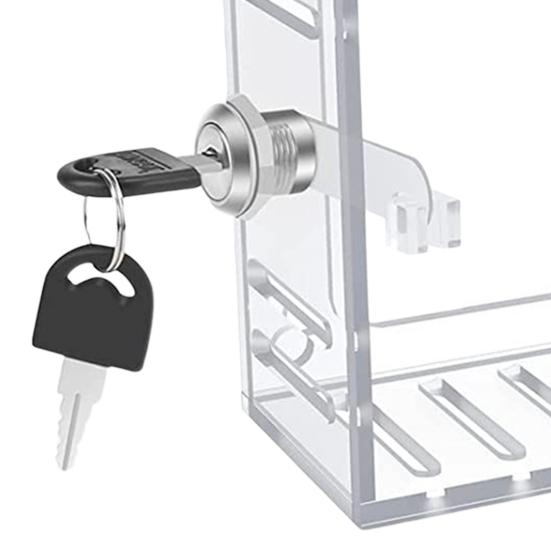 Прозрачный термостат с замком с 2 ключами для дома, квартиры, офиса, школы, настенного крепления, крышки термостата, универсального большого термостата переменного тока