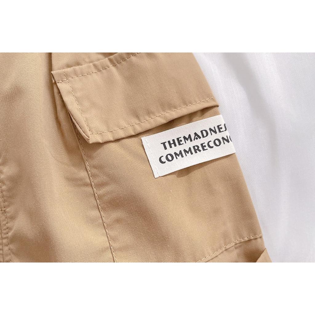 Classic Animal Baby Short Sleeved Set, Boys and Girls Short Sleeved T-shirt Set, Cartoon Bear Collar T-shirt Set