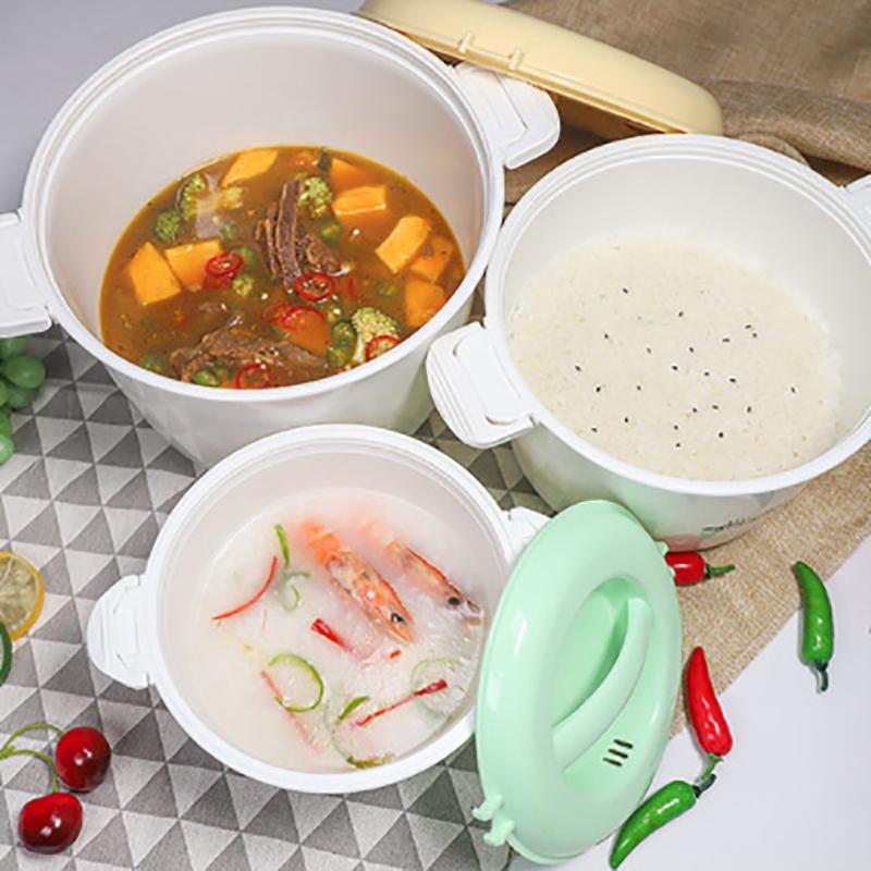 Микроволновая печь Рисоварка Многофункциональная пароварка для еды Bento Lunch Box