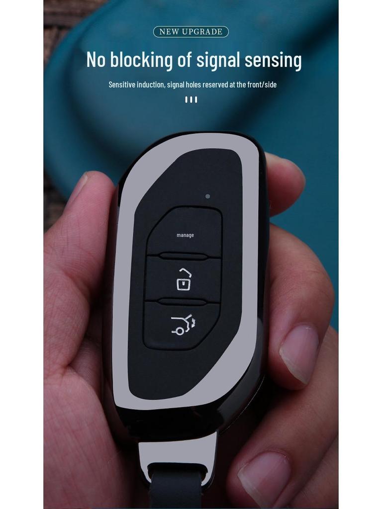 Dongfeng Fengxing T5 EVO/T5L Key Case: Metal Car Shell Bag with Buckle