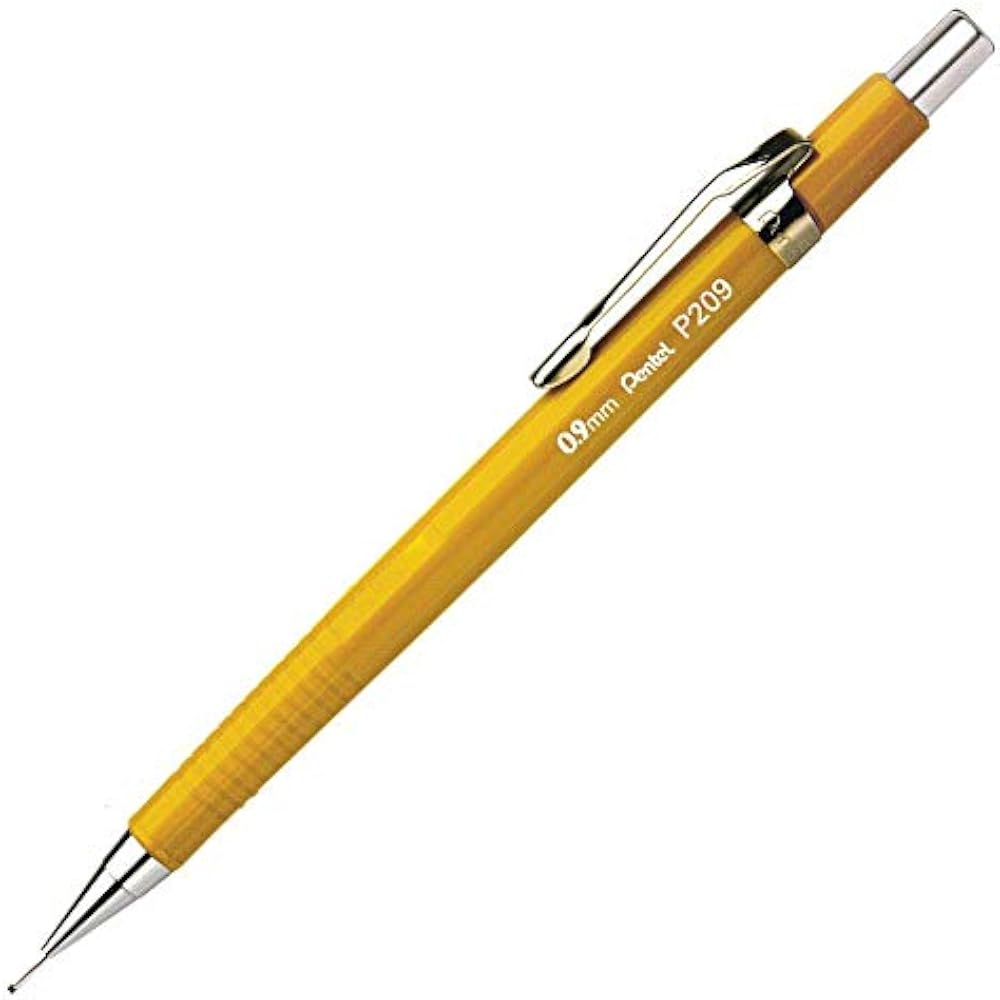 Kitera P209 Sharp Overseas Желтый Pentel P209-GKS