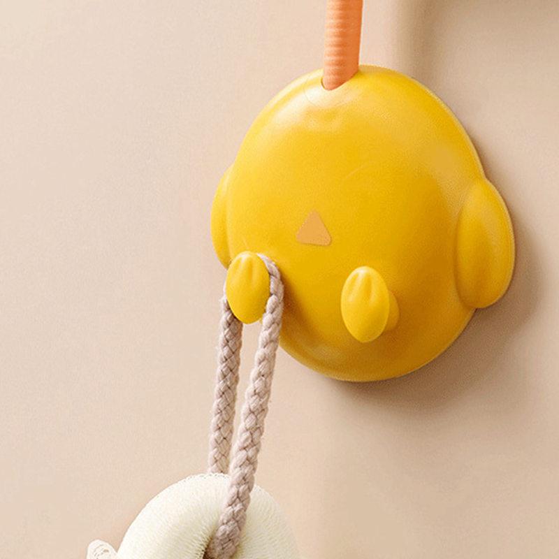 Мультяшный держатель для душевой лейки 360° Регулируемый Самоклеящийся Настенный Держатель Универсальные Аксессуары для Ванной Комнаты для SPA