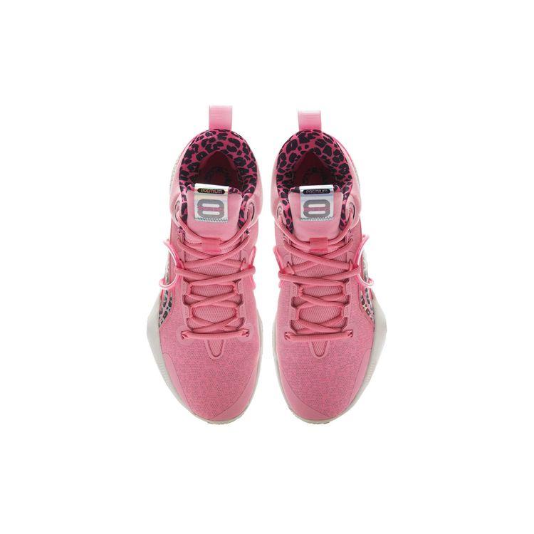 Li-Ning Strike 8 Geranium Powder мужские кроссовки розовые с оттенком белого ABAT119-2
