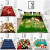 Christmas Home Bedding Set Deluxe Quilt Cover Pillow Case Home Bedding Set AU/EU/US Full Size Single/Double Bed