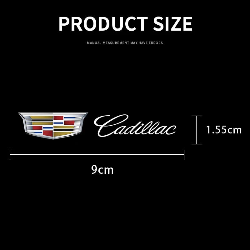 Наклейка на интерьер автомобиля Наклейки на центральную консоль Значок Эмблема для Cadillac ATS BLS CT4 CT6 CTS ESCALADE STS XLR XT4 XT5 XTS SLS