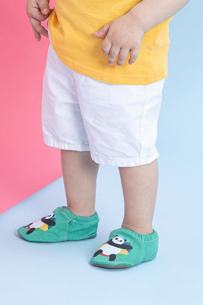 Ботинки-ботинки с принтом «Панда Медведь» Hyper Purple Rose