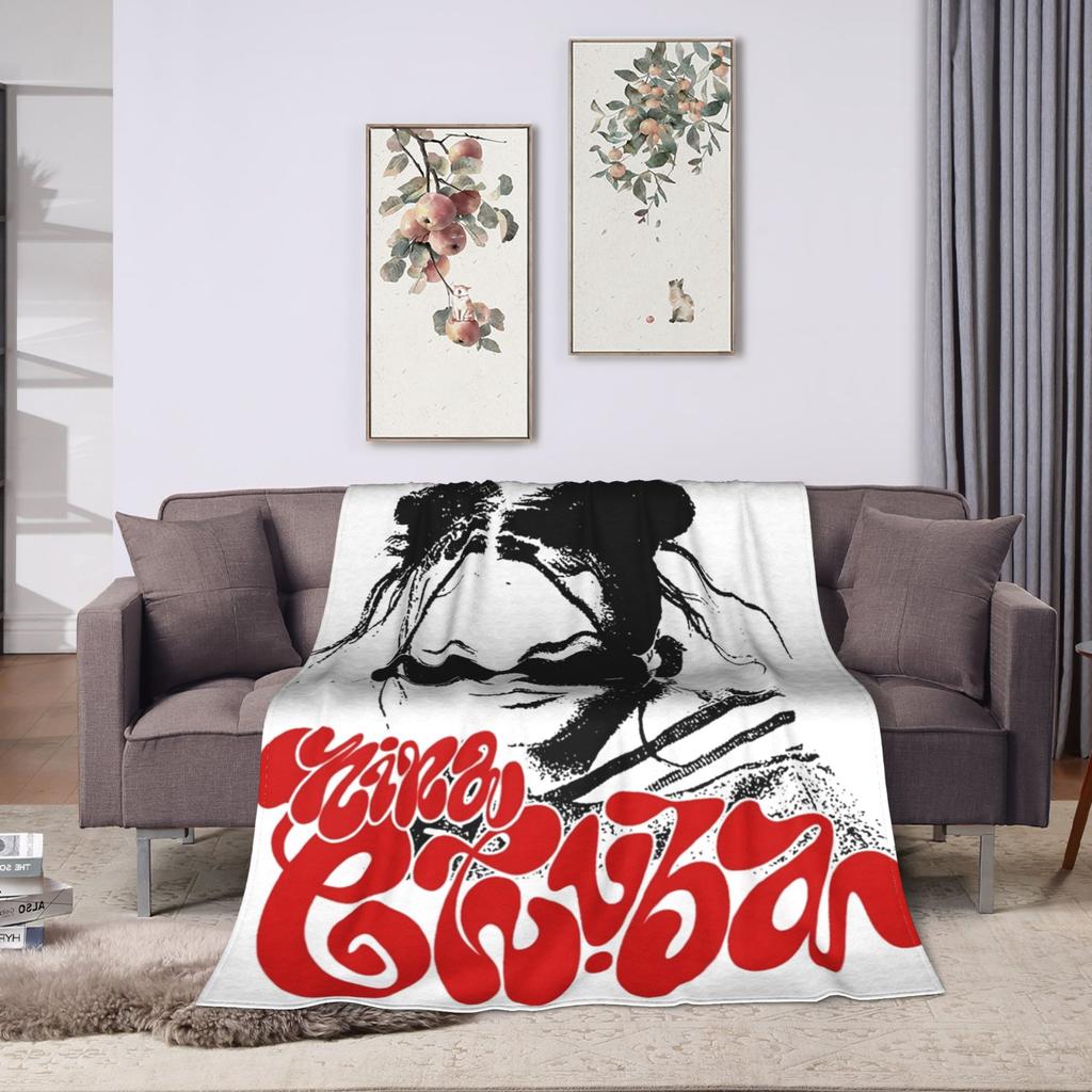 Nina Chuba Blanket Quality Soft singer Throw Blanket Winter Child Bedroom Novelty Bedspread