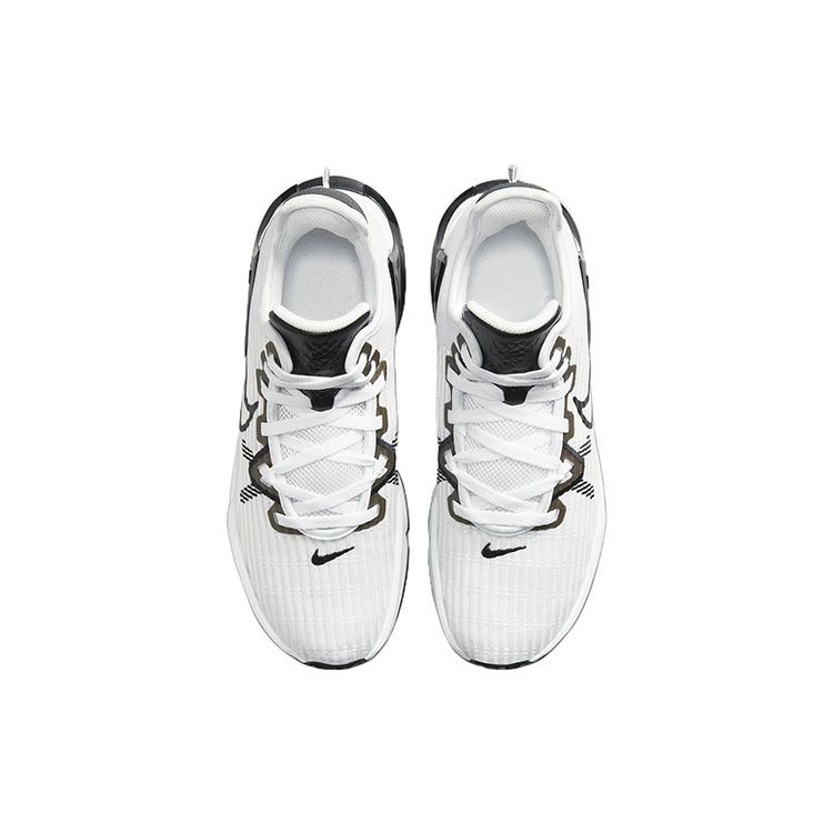 Nike Кроссовки унисекс LeBron Witness 6 ТБ Белые Черные DO9843-100