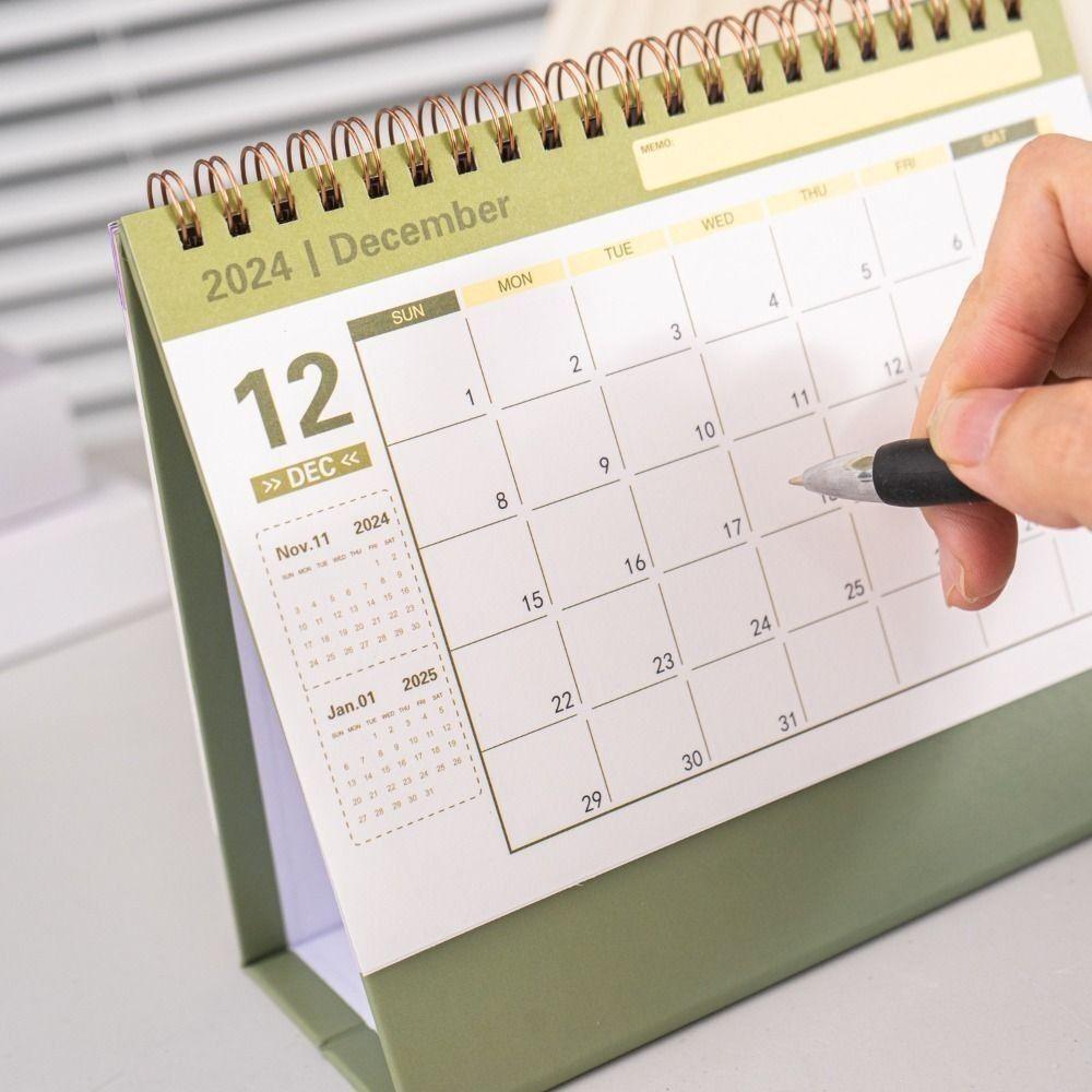 Бумажный настольный календарь Украшение дома Украшения рабочего стола Новый ежедневник